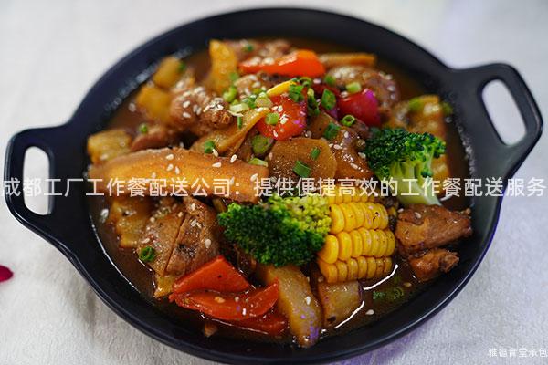 成都工廠工作餐配送公司：提供便捷高效的工作餐配送服務