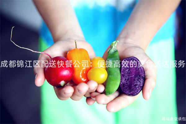 成都錦江區配送快餐公司：便捷高效的美食送達服務