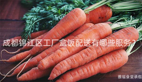 成都錦江區工廠盒飯配送有哪些服務？