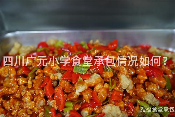 四川廣元小學(xué)食堂承包情況如何？
