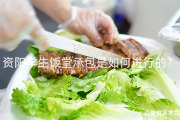 資陽學生飯堂承包是如何進行的？
